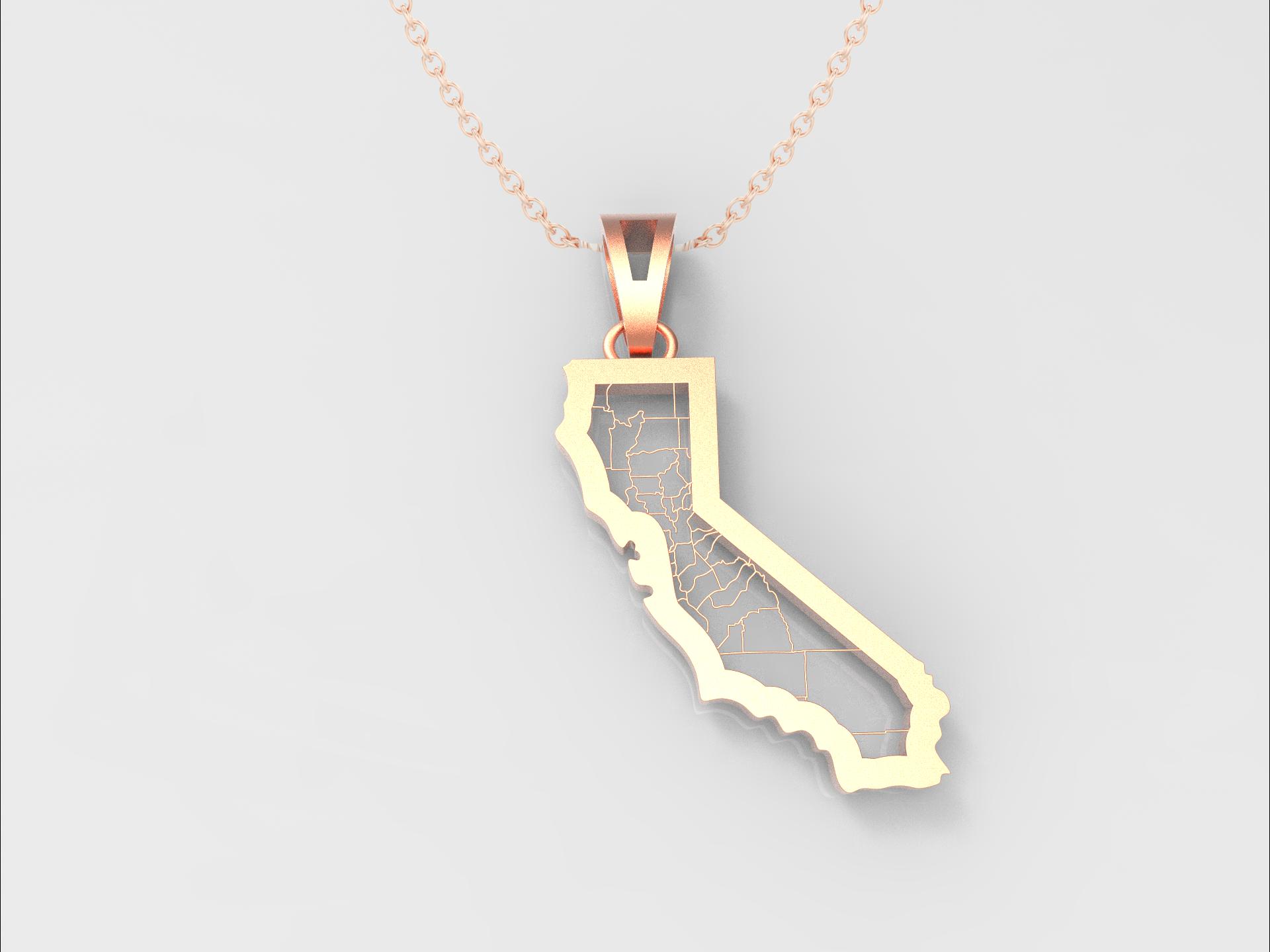 California Necklaces - Gold Stainless Steel - Jardin des Bijoux – Jardin  des Bijoux